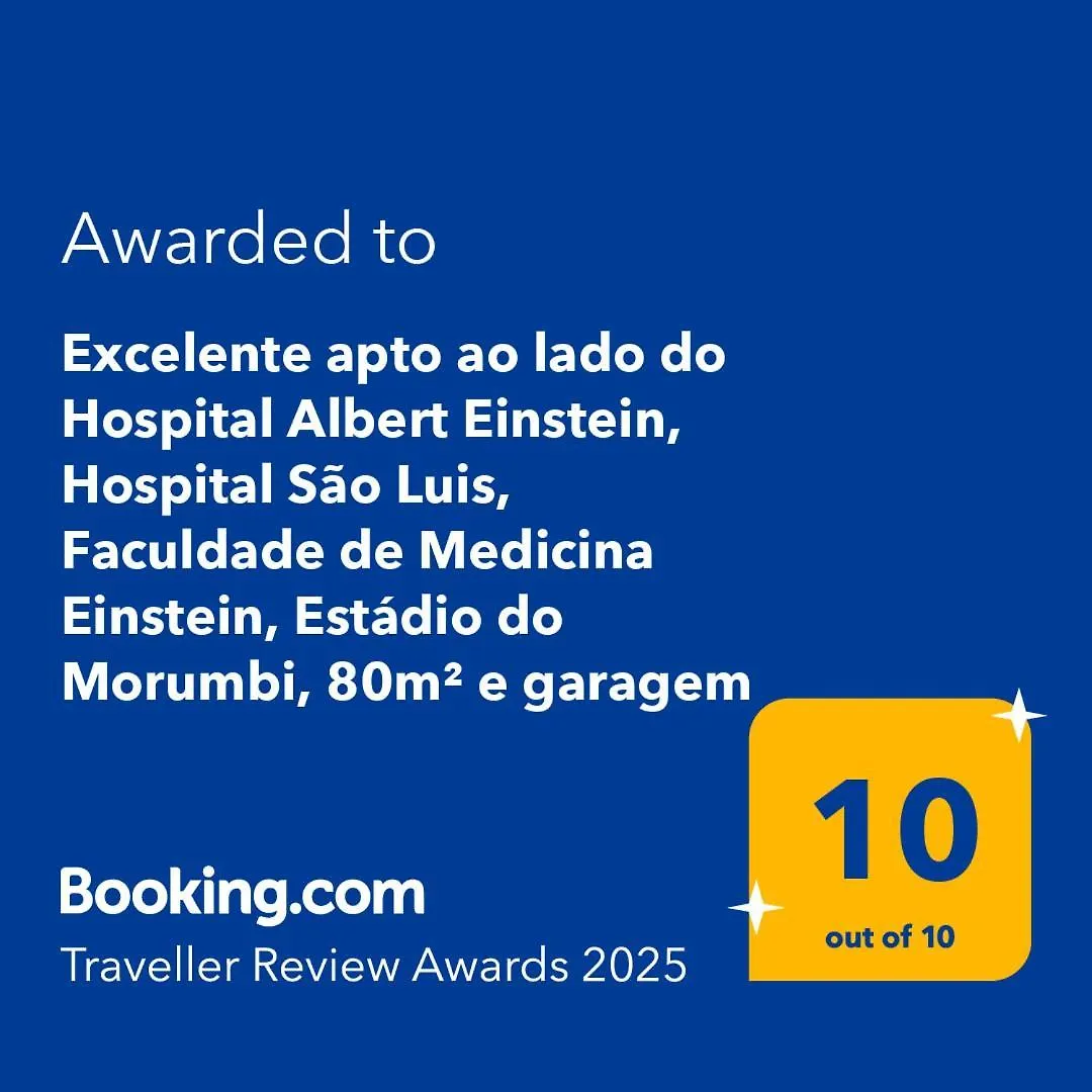 Excelente Apto Ao Lado Do Hospital Albert Einstein, Hospital Sao Luis, Faculdade De Medicina Einstein, Estadio Do Morumbi, 80M² E Garagem São Paulo